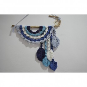 Macramé tons Azul