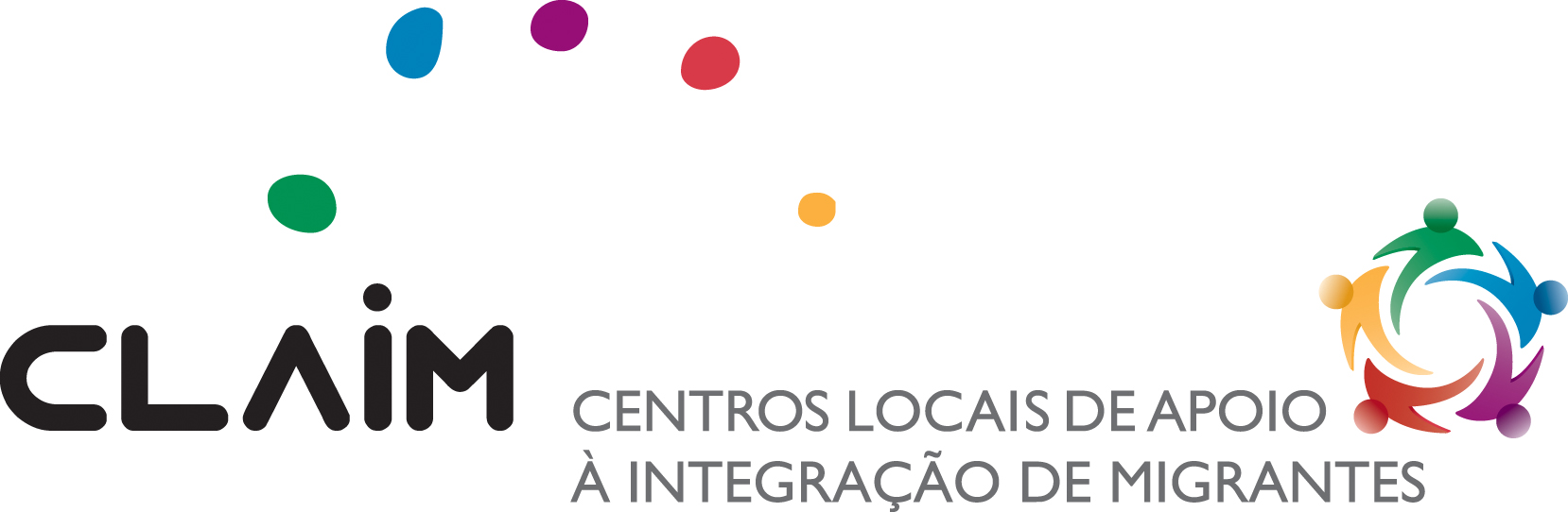 Logo CLAIM - Centros Locais de Apoio à Integração de Migrantes