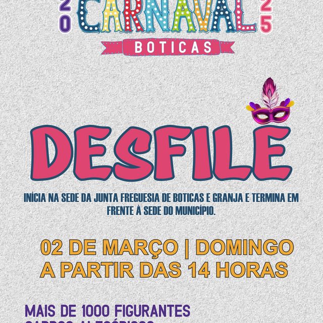 2 março | Desfile de Carnaval de Boticas