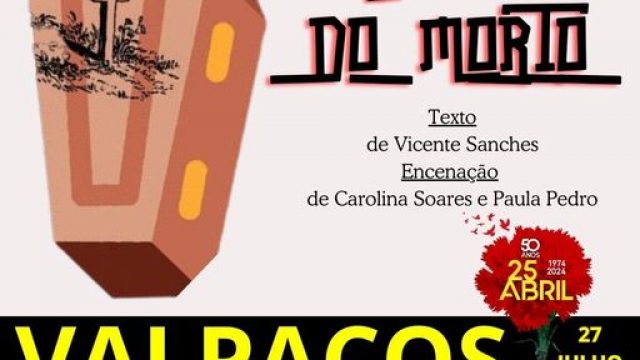 27 de Julho | Peça de teatro “A birra do Morto” | Valpaços