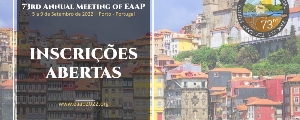 Submissão de trabalhos até 1 de março | 73º Congresso da Federação Europeia de Ciência Animal