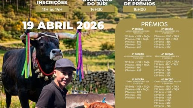 19 abril | CONCURSO PECUÁRIO DO MARONÊS | Ribeira de Pena