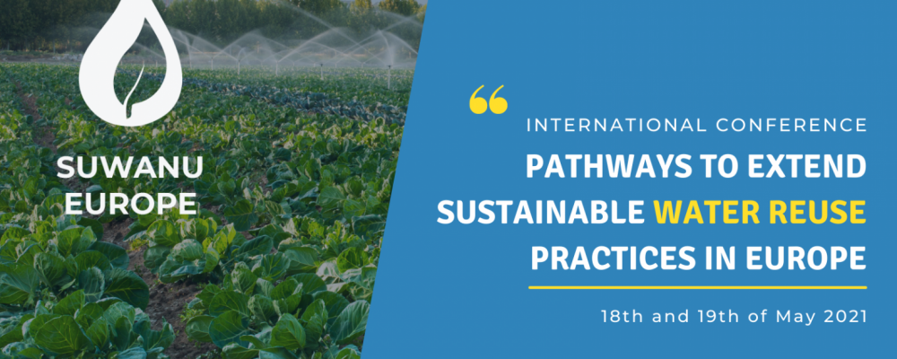 Conferência Internacional “Caminhos para estender as práticas sustentáveis de reutilização de água na Europa”