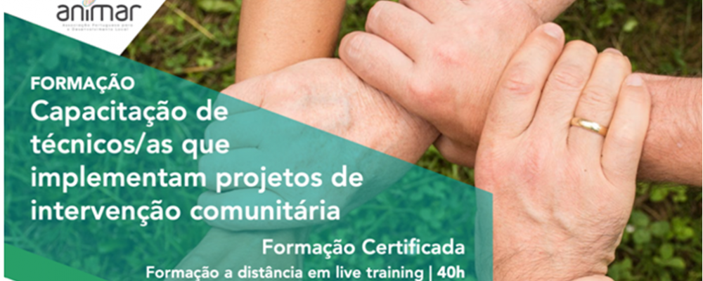Formação Animar | 21 de outubro a 9 de dezembro de 2022 | Gratuito