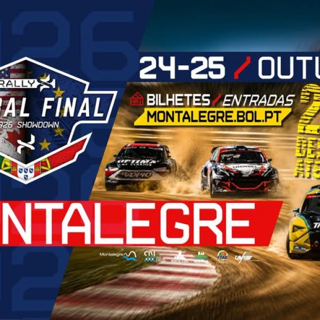 23 a 25 de outubro | RallyX Global Final | Montalegre