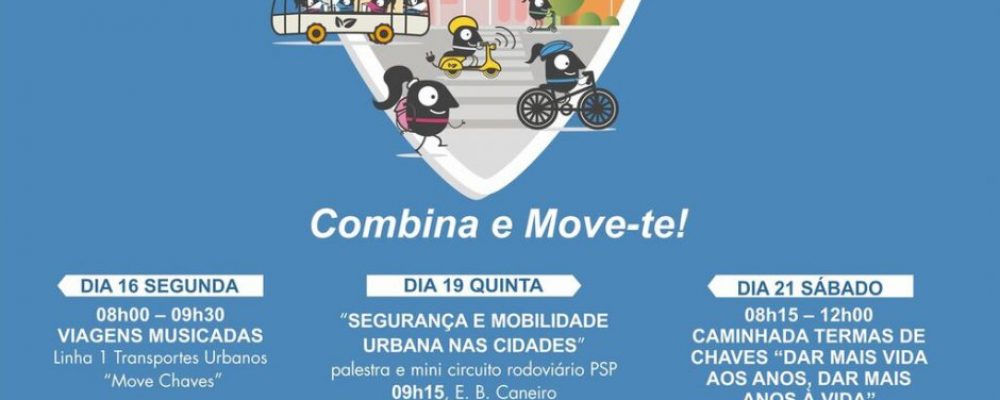 16 a 22 de setembro – Semana da Mobilidade