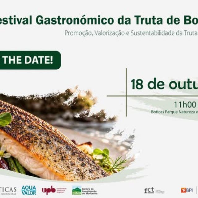 18 de outubro | Festival Gastronómico da Truta de Boticas | Boticas