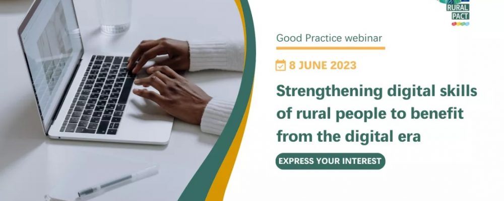 8 de junho | Webinar para melhorar competências digitais | Gabinete de Apoio ao Pacto Rural