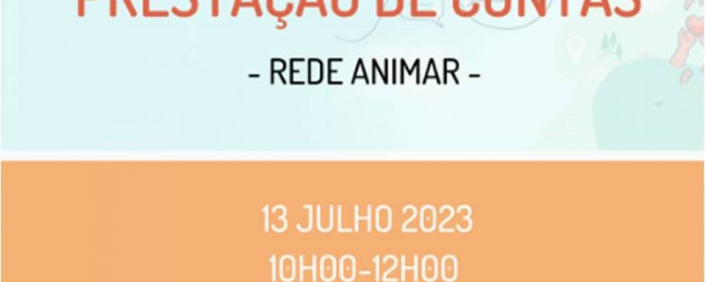 13 de julho | Workshop Animar “Transparência e prestação de contas”
